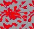 Vải cô dâu Silky Jacquard Sợi nhuộm Floral H / R 21.0cm 500T / 100% P / 140gsm
