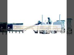 Trạm trộn bê tông nhựa di động XDEM 10TPH 20TPH 40TPH 60TPH, Dây chuyền trộn nhựa đường di động, Băng tải cào, Năng suất cao