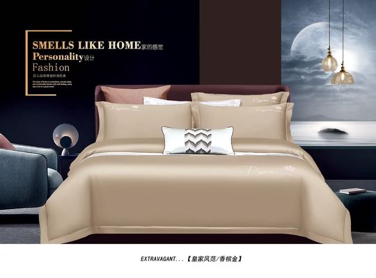 100% bông Ai Cập bao phủ chăn giường thiết lập nhà sản phẩm dệt tùy chỉnh kích thước