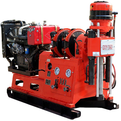 GXY-360 Spindle Rotary Geological Core Drilling Rig Max 500m Depth Hydraulic Engineering Exploration Drill Machine For Rock Coring Water Well Grouting Highway Railway Survey Equipment Máy khoan đá