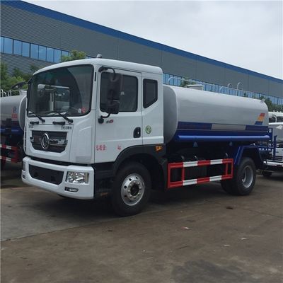 Xe tải chở nước 190HP bằng thép không gỉ, Xe chở nước Dongfeng 90km / H