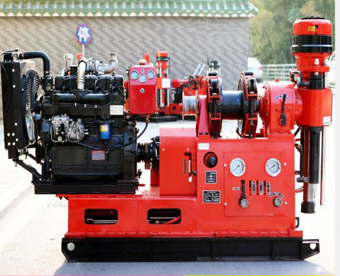 GXY-360 Spindle Rotary Geological Core Drilling Rig Max 500m Depth Hydraulic Engineering Exploration Drill Machine For Rock Coring Water Well Grouting Highway Railway Survey Equipment Máy khoan đá