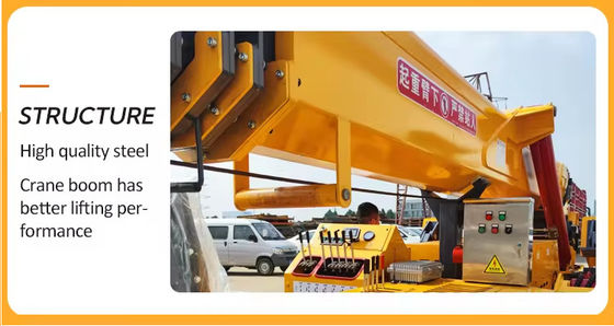 Logo tùy biến 5t Xe cẩu cọp Chứng nhận CE cho các hoạt động nâng