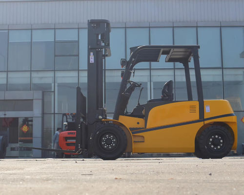 Xung quanh thân thiện XDEM xe nâng 5000kgs Năng lượng tải Điện pin Điện với bộ chuyển hướng bên và tùy chọn Duplex Mast