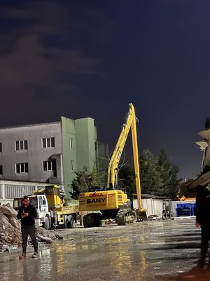 Nhà máy OEM Extension Long Reach Boom Arm 20-50T Excavator Long Boom Caterpillar Komastu Volvo Với đá Hydraulic Break