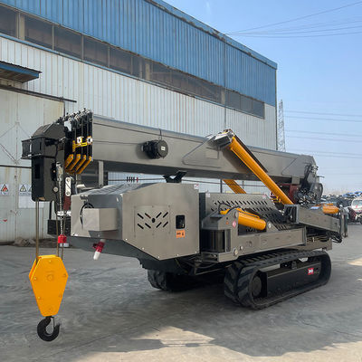 XDEM 10T 12T Mini Crawler Hydraulic Crane Hoist Telescopic Diesel Track Spider Crane
