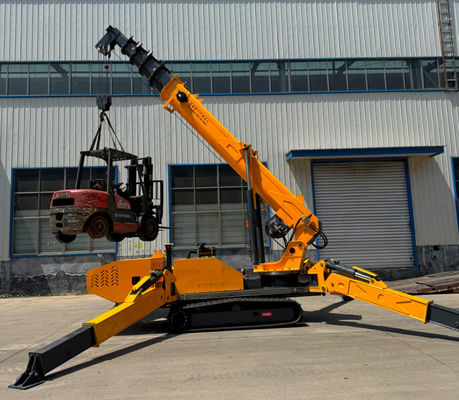 XDEM 8T 5T 3T Thiết bị nâng thang cẩu kính viễn vọng Đàn cẩu nhện di động Diesel và điện năng lượng kép