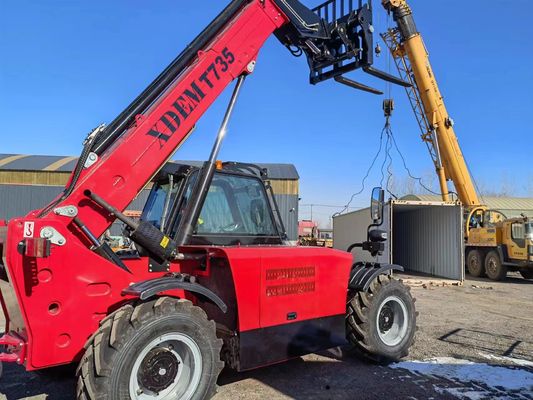 TeleHandler, máy tải kính thiên văn, 3ton 7m 14m, 18m telescopic forklift