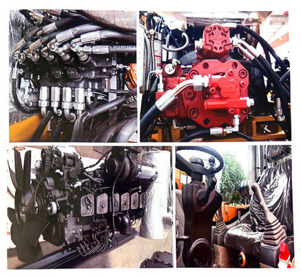 Chất lượng tốt Nhà máy 18ton bánh xe Excavator SZL180 SHANZHONG Hydraulic Digger