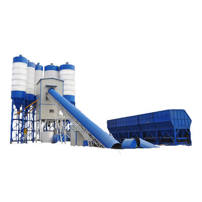 Nhà máy sản xuất bê tông cao HZS60 60M3H 110kw Nhà máy sản xuất bê tông trung tâm thương mại với máy trộn