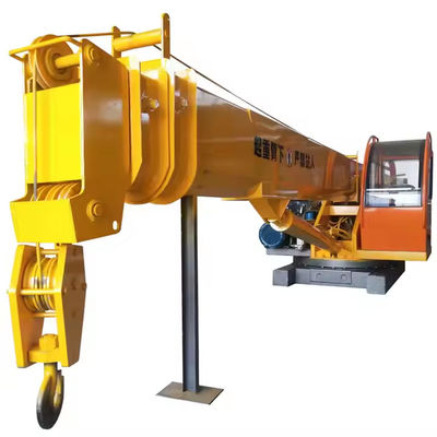 XDEM Tăng lượng lớn Hydraulic Telescopic Arm Dock Cranes Ship Crane Nhà sản xuất Động cơ nâng nặng trong xưởng đóng tàu