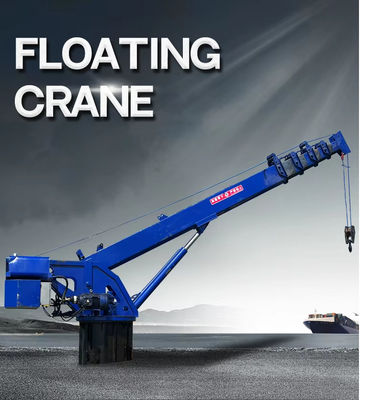 XDEM Tăng lượng lớn Hydraulic Telescopic Arm Dock Cranes Ship Crane Nhà sản xuất Động cơ nâng nặng trong xưởng đóng tàu