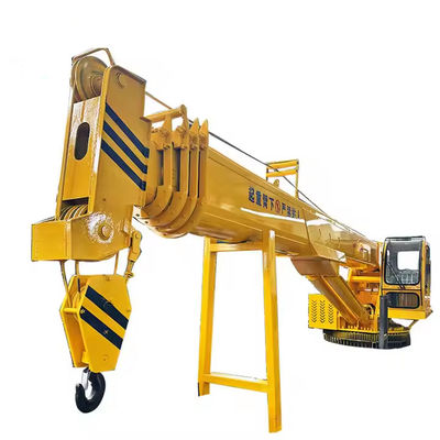 Xe nâng tàu XDEM Động cơ diesel Telescopic Boom Crane Tăng cường hoạt động cứu hộ ngoài khơi với độ chính xác