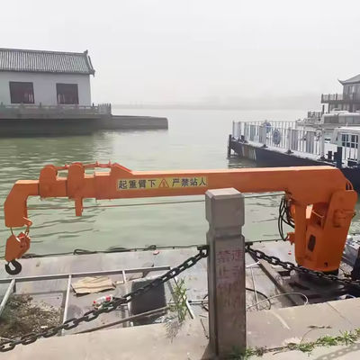 XDEM Đàn cẩu nổi Đàn cẩu kính thiên văn Đàn cẩu thủy lực cố định cho tàu và thuyền đánh cá từ bến tàu