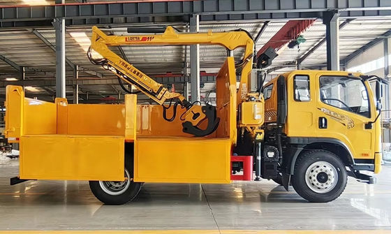 XDEM Máy cất gỗ bằng xe tải có ổ 4 bánh thủy lực để sử dụng trong nông nghiệp