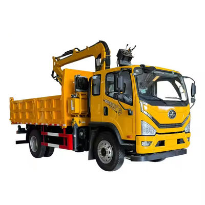 XDEM Multifunctional Hydraulic Rotating Boom Grab Timber Crane với khung ô tô cho sử dụng nông nghiệp