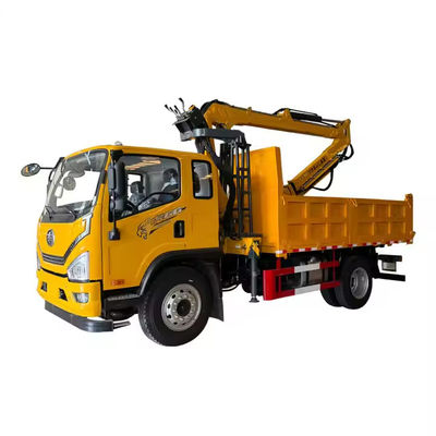 XDEM Multifunctional Hydraulic Rotating Boom Grab Timber Crane với khung ô tô cho sử dụng nông nghiệp