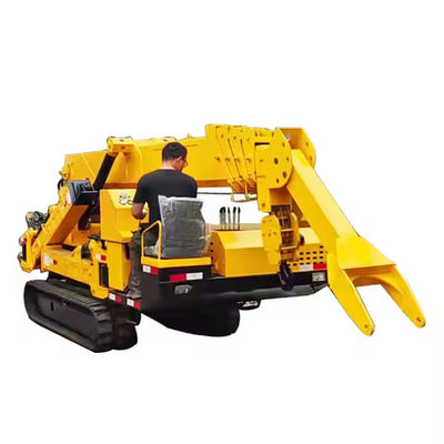 XDEM Xe cẩu nhện linh hoạt Khả năng tải trọng cao với điều khiển từ xa để nâng vật thể nặng trong xử lý vật liệu