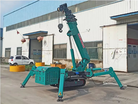 XDEM Xe cẩu nhện linh hoạt Khả năng tải trọng cao với điều khiển từ xa để nâng vật thể nặng trong xử lý vật liệu