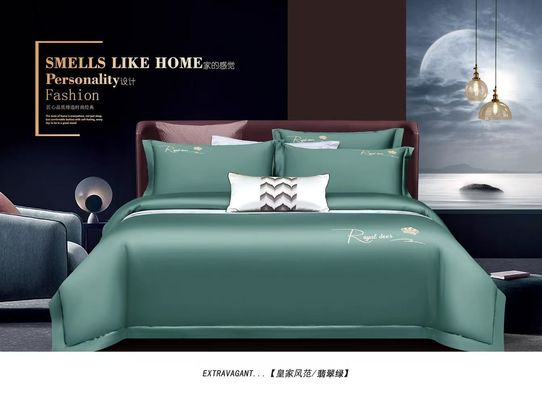 Luxury Full Egyptian Cotton Duvet Cover Chăn giường bộ giường