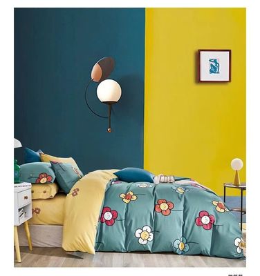 Chiếc xe mới xuất hiện màu vàng Cyan Reactive Print 100% Pure Cotton