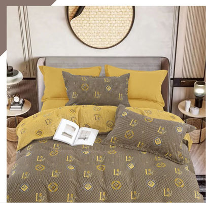 100% bông giặt thiết kế mới màu sắc Jacquard đồ ngủ bộ phủ chăn trang trí tấm