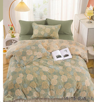 Châu Âu Jacquard màu bông tinh khiết dệt giường tùy chỉnh kích thước