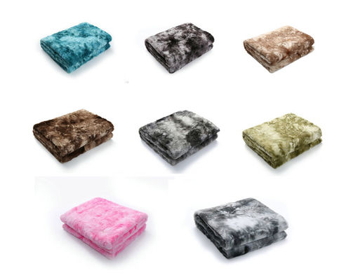 Chăn Plush Velvet Chăn 100% polyester mịn mịn Throw
