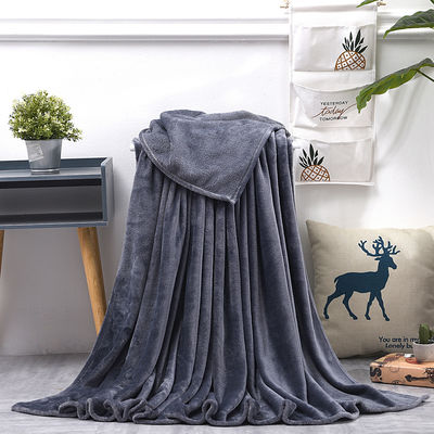 Chuẩn bị giao hàng chăn flanel giá rẻ tùy chỉnh Chăn Plush sẵn sàng Sản xuất nhanh