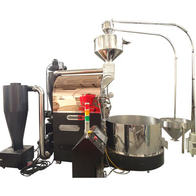 Máy nướng cà phê chạy bằng khí Máy nướng cà phê 15kg Nhà sản xuất nướng cà phê gốc