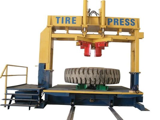 XDEM 260T Máy ép lốp xe thủy lực cho khai thác mỏ Lốp xe OTR Xe tải khai thác mỏ Lốp xe 23.5R25 29.5R25 35/65R35 45/68R45