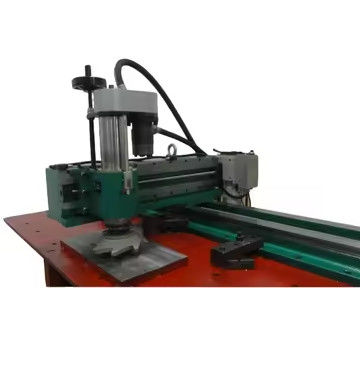 XDEM Máy xay cánh tay đơn di động Máy gia công chính xác CNC Lathe Máy xay đường sắt đơn thủy lực