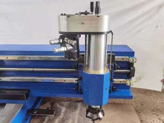 XDEM Máy xay cánh tay đơn di động Máy gia công chính xác CNC Lathe Máy xay đường sắt đơn thủy lực