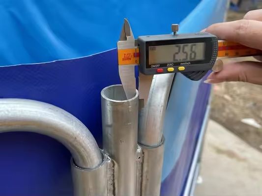 XDEM Nông nghiệp PVC gấp bình vuông Cây nhựa văn hóa vuông hồ cá hình chữ nhật cho trang trại cá