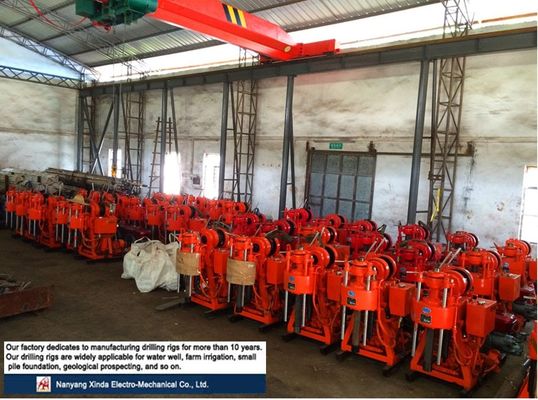 Giàn khoan giếng nước di động XDEM GXY-200B, máy khoan thủy lực 200m, thiết bị khoan lõi