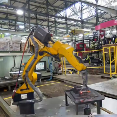 Cánh tay robot công nghiệp 6 trục tải trọng 10kg, tầm với 1700mm, hàn Mig thép không gỉ, tự động, robot hàn 6 trục