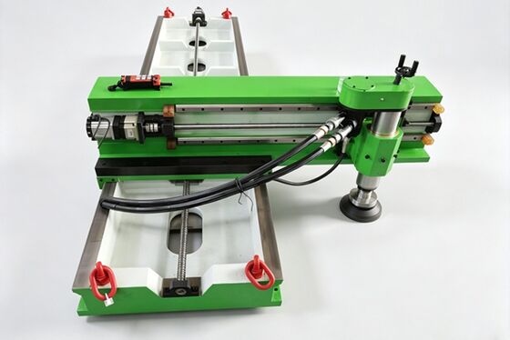 XDEM Máy xay bề mặt Máy gia công chính xác CNC Lathe Hydraulic Single Rail Milling Machine