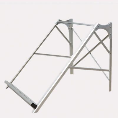 Phân đồ mặt trời đắp mặt đất nhựa và khóa an toàn chống trộm cắp, phù hợp với 300W-20kW Photovoltaic Modules Photovoltaic Outdoor Mounting Equipment