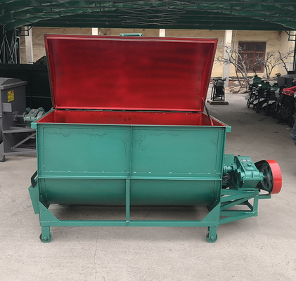 Máy trộn thức ăn chăn nuôi chống ăn mòn ngang Máy trộn thức ăn chăn nuôi bảo trì thấp với cạnh tròn an toàn