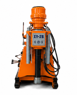 XDEM Chongtan XY-2B 530m Rock Core Drilling Rig Spindle Hydraulic Geological Drill Equipment For Soil Sampling Water Well Drilling Grouting Hole Xây dựng