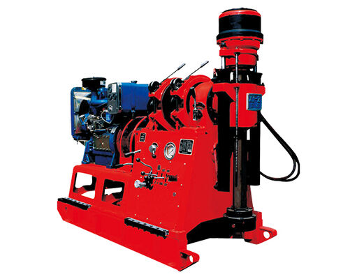 XDEM Chongtan XY-2B 530m Rock Core Drilling Rig Spindle Hydraulic Geological Drill Equipment For Soil Sampling Water Well Drilling Grouting Hole Xây dựng