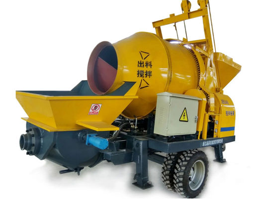 XDEM Máy bơm trộn bê tông diesel JBS40R Mini 5600 Kg 82 Kw
