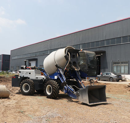XDEM 3.5m3 Máy trộn xe tải bê tông tự tải 85kw 7830x2680x4170mm 7800 Kg