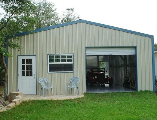 XDEM Cấu trúc thép nhẹ được chế tạo sẵn Cửa hàng lưu trữ Cửa hàng làm việc Nhà xưởng Villa nhà kính