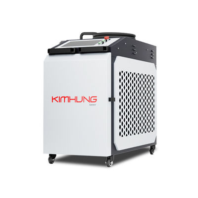 Máy làm sạch laser tốc độ cao 1500W 2000W làm mát bằng không khí Vật liệu không gỉ kim loại Rust Oil Oxidation Layer Removal