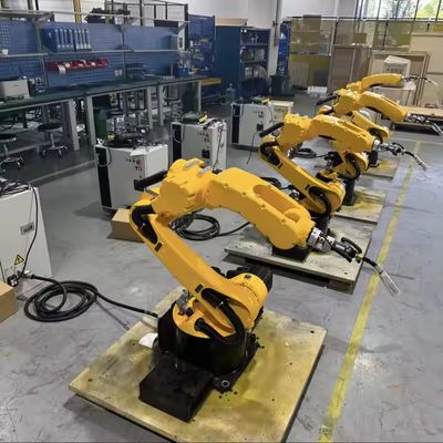 Cánh tay robot công nghiệp 6 trục tải trọng 10kg, tầm với 1700mm, hàn Mig thép không gỉ, tự động, robot hàn 6 trục