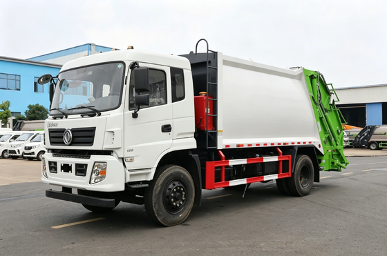 Xe ép rác 12m3, Xe ép rác 190HP