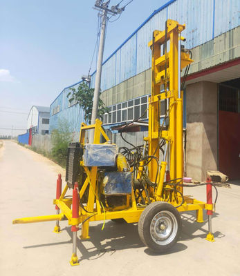 Máy khoan giếng 60rpm Dia450mm với động cơ diesel 4 xi lanh
