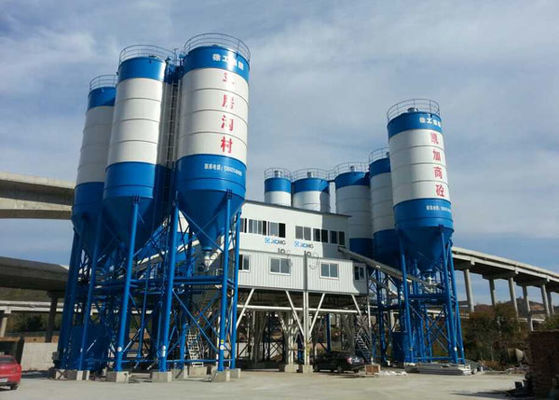 XDEM 1500L 90m3 / H Nhà máy sản xuất bê tông di động nhỏ HZS90