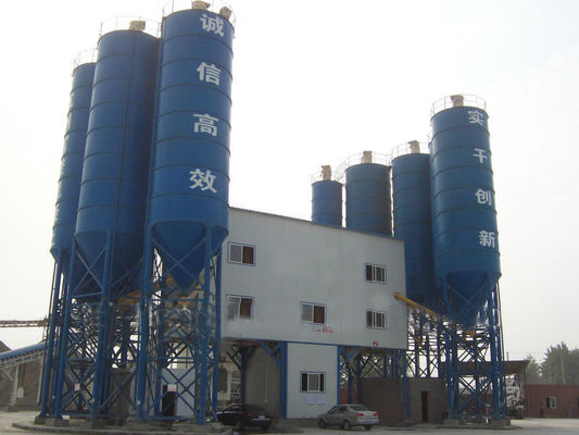 Trạm trộn bê tông 150m3 / H, Trạm trộn bê tông ướt 200kW